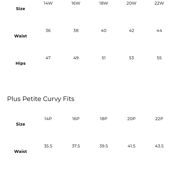 Dress Size Chart Talbots - Picture 8 of 8